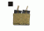 High Ground Gear Double 7.62 Insert, Holds 2, Black, HG-7007-6
