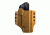 High Speed Gear 1911 Operator w/Rails Right Hand Holster, Coyote Brown, HOSA01CB-R
