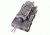 High Speed Gear HSGI Double Decker LT Belt Mount  Pouch, Wolf Gray 19DD00WG