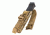 High Speed Gear HSGI Extended Covered Taco Pistol Pouch, Coyote Brown, 18EXC0CB