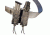 High Speed Gear HSGI Double Pistol TACO Belt Mount, Wolf Gray 13PT02WG