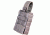 High Speed Gear Stun Gun Taco-MOLLE Pouch w/ HSGI Clips for PALS, Wolf Gray, 11SG00WG