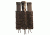 High Speed Gear Triple Extended Pistol TACO Shingle Pistol Magazine Pouch, Black, 45EX00BK