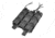 High Speed Gear Triple Extended Pistol TACO Shingle Pistol Magazine Pouch, Black, 45EX00BK