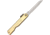 Higonokami Folder Brass Folding Knife,3in,Japanese Style White Paper Steel Blade,Brass Handle HIGO12BR