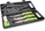HME 6 Piece Field Dressing Kit, Black/Green, HME-KN-6PHDK