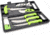 HME 9 Piece Field Dressing Kit, Black/Green, HME-KN-9DLXDK