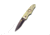 Hoffner Knives 2.8in Chiseled Grip Combo Blade Folding Knife, 440c Spear Point Blade, Olive/Black, FK-S2CBK-CDO