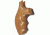 Hogue Goncalo Alves Hardwood Grips S&amp;W J Frame Round Butt 60200