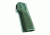 Hogue AR15/M16 15 Degree Vertical, No Finger Groove, Polymer, OD Green, 13101