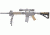HOGUE AR15/M16 Kit, Finger Groove Beavertail Grip and OverMold Collapsible Buttstock, Fits Mil-Spec Buffer Tube, Flat Dark Earth Rubber 15356