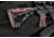 Hogue AR15/M16 Kit, Finger Groove Beavertail Grip and OverMold Collapsible Buttstock, Fits Comm. Buffer Tube, Red Lava Rubber 15455