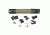 Hogue AR15/M16 Rifle Length FF Forend w/ OM Grip Area/Accessory Attachments, Olive Drab Green 190604