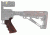 HOGUE AR15/M16 Rubber Grip Beavertail w/ Finger Grooves Red Lava 15421