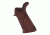 HOGUE AR15/M16 Rubber Grip Beavertail w/ No Finger Grooves Red Lava 15431