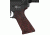 HOGUE AR15/M16 Rubber Grip Beavertail w/ No Finger Grooves Red Lava 15431