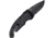 Hogue A01 MicroSwitch Automatic Folding Knives, 1.95in, CPM 154 Stainless Steel Black Cerakote, Drop Point Blade, Matte Black Aluminum Handle, 24126