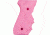 Hogue Beretta 92/96 Series Gun Grip with Finger Grooves, Pink 92007