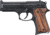Hogue Kingwood Checkered Grip - Beretta 92 Compact - 93611 