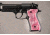Hogue Beretta 92 Pink Pearlized-Polymer 92518