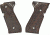 Hogue Beretta 92 Rosewood Checkered Grip 92911
