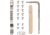 Hogue Deka Folder Grip Screws Knife, 24284