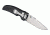 Hogue EX-01 4in Tactical Folder Drop Point Blade Tumble Finish Alum Frame - Matte Black 34150