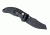 Hogue EX-04 3.5in Folder Wharncliffe Blade Black Finish G-10 Frame - Solid Black 34460