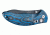 Hogue EX-04 4in Folder Upswept Blade Black Finish G-10 Frame - G-Mascus Blue Lava 34453