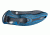 Hogue EX-04 4in Folder Upswept Blade Black Finish G-10 Frame - G-Mascus Blue Lava 34453