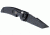 Hogue EX-A01 Automatic Tactical Folding Knife, 3.5in, 154CM Stainless Steel, Black Cerakote Tanto Blade, Matte Black Aluminum Handle, 34120