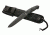 Hogue EX-F01 7in Fixed Drop Point Blade A-2 Black Kote G-10 Scales - G-Mascus Black 35159