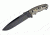 Hogue EX-F01 7in Fixed Drop Point Blade A-2 Black Kote G-10 Scales - G-Mascus Green 35158