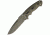 Hogue EX-F01 Fixed Blade Fine Edge Green Knife HO35171