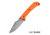 Hogue Extrak Fixed Blade Knife, 3.3 in Blade, CPM M4, Plain, Blaze Orange, 35860
