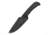 Hogue Extrak XL Fixed Blade Knife, 3.9 in Blade, CPM M4, Plain, Black, 35854