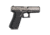 Hogue Glock 17, 17MOS, 34MOS, 45, 45MOS, 19X, Wrapter Rubber Adhesive Grip, Block Texture, Small Frame Full Size Generation 5 Small Backstrap, Black, 17178