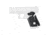 Hogue Glock 19, 19MOS, 23, 32, Wrapter Rubber Adhesive Grip, Block Texture, Small Frame Compact Generation 4 Small Backstrap, Black, 17248