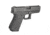 Hogue Glock 19, 23, 32, 38, Wrapter Rubber Adhesive Grip, Block Texture, Small Frame Compact Generation 3, Black, 17238