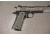Hogue Govt. Model S&amp;A Mag Well Piranha Grip G-10 - G-Mascus Green 45128