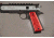 Hogue Govt Model Flames Aluminum Red Anodized 45132