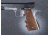 Hogue Govt. Model Pau Ferro With Finger Grooves Checkered 45301