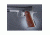 Hogue Govt. Model Rose Laminate S&amp;A Mag Well, Ambi. Cut 45530