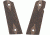 Hogue Govt. Model Rosewood S&amp;A Mag, Ambidextrous Cut Gun Grip, Checkered 45931