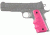 Hogue Govt. Model Rubber Grip with Finger Grooves Pink 45007