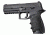 Hogue HandAll Beavertail Grip Sleeve Sig Sauer P320, Black, 17600