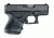 Hogue HandAll Beavertail Grip Sleeve Glock 26/27, Black, 18600