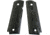 Hogue Handgun Grip, Flames Aluminum, Black - Colt Gov't - 45130