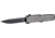 Hogue HK Hadron Automatic Folding Knife, 3.375in, 154CM Stainless, Clip Point Blade, Black PVD, Gray Anodized Aluminum Handle, 54012H