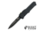 Hogue HK Incursion OTF Automatic Folding Knife, 3.9in, Bayonet Blade, Black Finish Aluminum Handle, 54095
